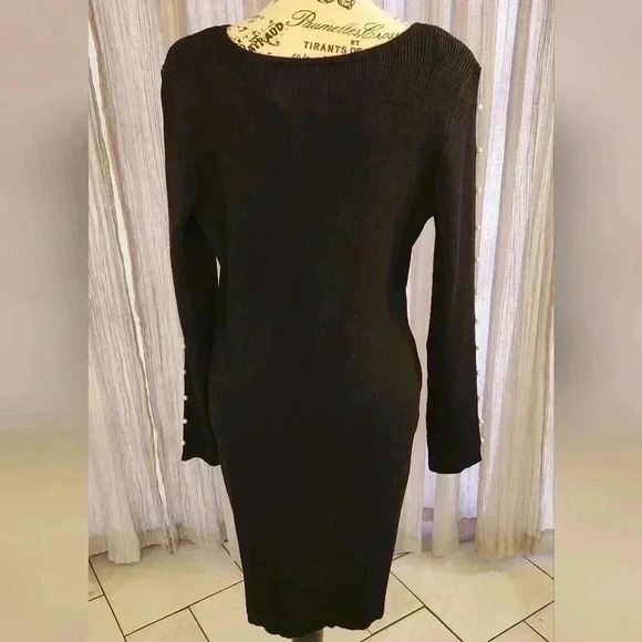 BY & BY  pearl sweater dress, junior's XXL - Picture 2 of 9